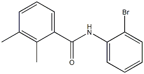 N-(2-bromophenyl)-2,3-dimethylbenzamide 结构式