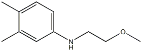 N-(2-methoxyethyl)-3,4-dimethylaniline 结构式