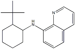 N-(2-tert-butylcyclohexyl)quinolin-8-amine 结构式