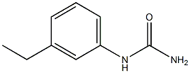 N-(3-ethylphenyl)urea 结构式