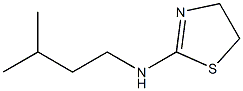 N-(3-methylbutyl)-4,5-dihydro-1,3-thiazol-2-amine 结构式