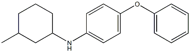 N-(3-methylcyclohexyl)-4-phenoxyaniline 结构式