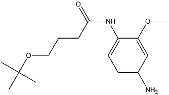 N-(4-amino-2-methoxyphenyl)-4-(tert-butoxy)butanamide 结构式