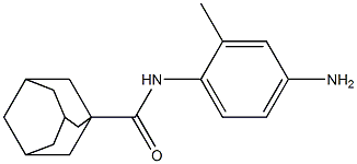 N-(4-amino-2-methylphenyl)adamantane-1-carboxamide 结构式