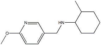 N-[(6-methoxypyridin-3-yl)methyl]-2-methylcyclohexan-1-amine 结构式