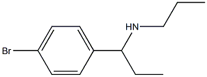 N-[1-(4-bromophenyl)propyl]-N-propylamine 结构式