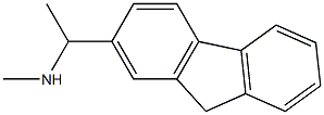 N-[1-(9H-fluoren-2-yl)ethyl]-N-methylamine 结构式