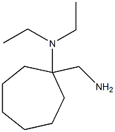 N-[1-(aminomethyl)cycloheptyl]-N,N-diethylamine 结构式
