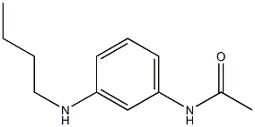 N-[3-(butylamino)phenyl]acetamide 结构式