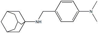 N-{[4-(dimethylamino)phenyl]methyl}adamantan-1-amine 结构式