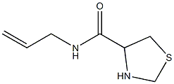 N-allyl-1,3-thiazolidine-4-carboxamide 结构式