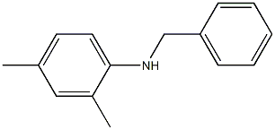 N-benzyl-2,4-dimethylaniline 结构式