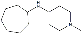 N-cycloheptyl-1-methylpiperidin-4-amine 结构式