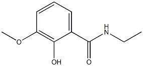 N-ethyl-2-hydroxy-3-methoxybenzamide 结构式