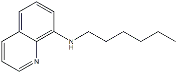 N-hexylquinolin-8-amine 结构式