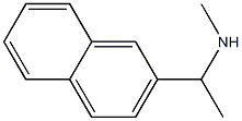 N-methyl-N-[1-(2-naphthyl)ethyl]amine 结构式