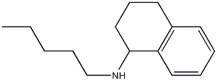 N-pentyl-1,2,3,4-tetrahydronaphthalen-1-amine 结构式