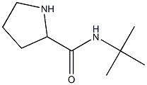 N-tert-butylpyrrolidine-2-carboxamide 结构式