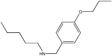 pentyl[(4-propoxyphenyl)methyl]amine 结构式