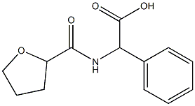 phenyl[(tetrahydrofuran-2-ylcarbonyl)amino]acetic acid 结构式