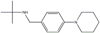 tert-butyl({[4-(piperidin-1-yl)phenyl]methyl})amine 结构式