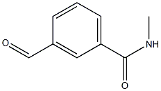 3-Formyl-N-methyl-benzamide 结构式