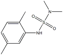 N'-(2,5-dimethylphenyl)-N,N-dimethylsulfamide 结构式