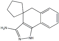 4,5-dihydrospiro(1H-benzo[g]indazole-4,1'-cyclopentane)-3-amine 结构式
