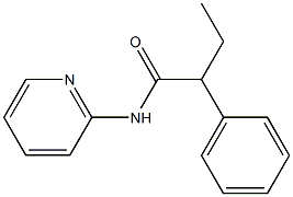 2-phenyl-N-(2-pyridinyl)butanamide 结构式