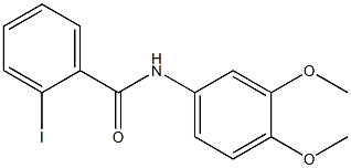 N-(3,4-dimethoxyphenyl)-2-iodobenzamide 结构式