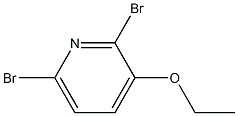 2,6-dibromopyridin-3-yl ethyl ether 结构式