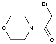 2-bromo-1-(4-morpholinyl)-1-ethanone 结构式