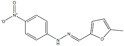 5-methyl-2-furaldehyde N-(4-nitrophenyl)hydrazone 结构式