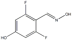 2,6-二氟-4-羟基苯甲醛肟 结构式