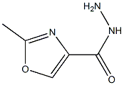 2-Methyloxazole-4-carboxylic acid hydrazide 结构式