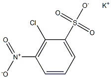 2-Chloro-3-nitrobenzenesulfonic acid potassium salt 结构式