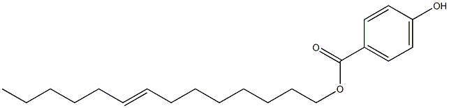 4-Hydroxybenzoic acid 8-tetradecenyl ester 结构式