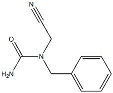 2-(N-Benzylureido)acetonitrile 结构式