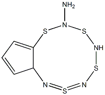 3aH-Cyclopentathiazol-2-amine 结构式