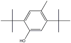 2,5-Di-tert-butyl-4-methylphenol 结构式