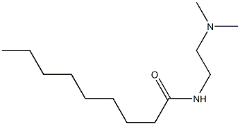 N-[2-(Dimethylamino)ethyl]nonanamide 结构式
