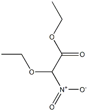 Ethoxy(nitro)acetic acid ethyl ester 结构式