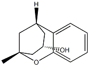 (2R,4S,6R)-2,6-Methano-2-methyl-3,4,5,6-tetrahydro-2H-1-benzoxocin-4-ol 结构式