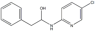 5-Chloro-2-[[1-hydroxy-2-(phenyl)ethyl]amino]pyridine 结构式
