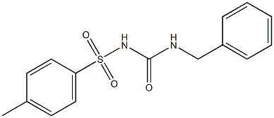 1-Benzyl-3-(4-methylphenylsulfonyl)urea 结构式