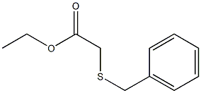 (Benzylthio)acetic acid ethyl ester 结构式