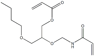 1-Acryloylamino-3-acryloyloxymethyl-2,5-dioxanonane 结构式