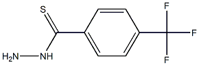 4-Trifluoromethylphenylthiocarbonylhydrazine 结构式