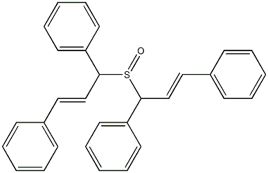 Phenyl(3-phenyl-2-propenyl) sulfoxide 结构式