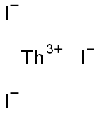 Thorium(III) triiodide 结构式